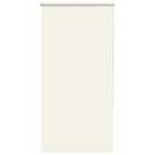 vidaXL Roller Blind Blackout Off White 80x150 cm Fabric Width 75.7 cm Polyester