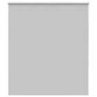 vidaXL Roller Blind Blackout Light Grey 120x150 cm Fabric Width 116.6 cm Polyester