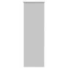 vidaXL Roller Blind Blackout Light Grey 40x130 cm Fabric Width 35.7 cm Polyester