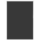 vidaXL Roller Blind Blackout Black 90x175 cm Fabric Width 85.7 cm Polyester