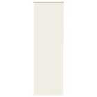 vidaXL Roller Blind Blackout Off White 80x230 cm Fabric Width 75.7 cm Polyester