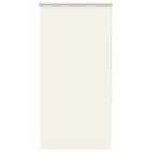 vidaXL Roller Blind Blackout Off White 65x150 cm Fabric Width 60.7 cm Polyester