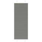 vidaXL Pleated Blind Anthracite 80x200 cm Fabric Width 79.4 cm Polyester