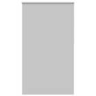 vidaXL Roller Blind Blackout Light Grey 120x210 cm Fabric Width 116.6 cm Polyester