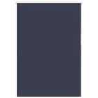 vidaXL Roller Blind Blackout Marine 95x150 cm Fabric Width 90.7 cm Polyester