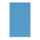 vidaXL Pleated Blind Blue 120x200 cm Fabric Width 119.4 cm Polyester