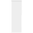 vidaXL Roller Blind Blackout White 65x210 cm Fabric Width 60.7 cm Polyester