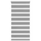 vidaXL Zebra Blind 80 x 150 cm Grey