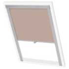 vidaXL Blackout Roller Blind Beige CK04
