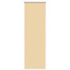vidaXL Roller Blind Blackout Beige 45x150 cm Fabric Width 40.7 cm Polyester