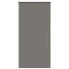 vidaXL Roller Blind Blackout Grey 80x150 cm Fabric Width 75.7 cm Polyester