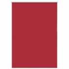 vidaXL Roller Blind Blackout Red 105x175 cm Fabric Width 100.7 cm Polyester