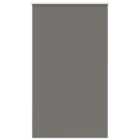 vidaXL Roller Blind Blackout Grey 125x210 cm Fabric Width 121.6 cm Polyester