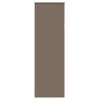vidaXL Roller Blind Blackout Coffee 80x210 cm Fabric Width 75.7 cm Polyester