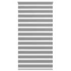 vidaXL Zebra Blind 120 x 230 cm Grey