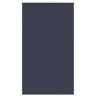 vidaXL Roller Blind Blackout Marine 120x210 cm Fabric Width 116.6 cm Polyester