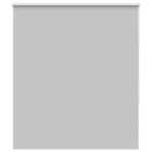 vidaXL Roller Blind Blackout Light Grey 120x175 cm Fabric Width 116.6 cm Polyester