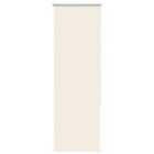 vidaXL Roller Blind Blackout Off White 60x130 cm Fabric Width 55.7 cm Polyester