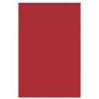 vidaXL Roller Blind Blackout Red 165x230 cm Fabric Width 161.6 cm Polyester