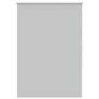 vidaXL Roller Blind Blackout Light Grey 110x150 cm Fabric Width 105.7 cm Polyester
