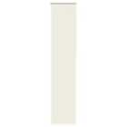 vidaXL Roller Blind Blackout Off White 45x210 cm Fabric Width 40.7 cm Polyester