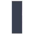 vidaXL Roller Blind Blackout Marine 60x130 cm Fabric Width 55.7 cm Polyester