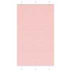 vidaXL Pleated Blind Pink 120x200 cm Fabric Width 119.4 cm Polyester