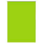 vidaXL Roller Blind Blackout Leaves Green 115x150 cm Fabric Width 110.7 cm Polyester