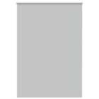 vidaXL Roller Blind Blackout Light Grey 105x150 cm Fabric Width 100.7 cm Polyester