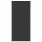 vidaXL Roller Blind Blackout Black 115x210 cm Fabric Width 110.7 cm Polyester