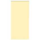 vidaXL Roller Blind Blackout Yellow 110x230 cm Fabric Width 105.7 cm Polyester