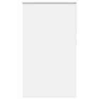 vidaXL Roller Blind Blackout White 140x210 cm Fabric Width 136.6 cm Polyester