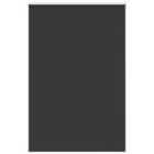 vidaXL Roller Blind Blackout Black 165x210 cm Fabric Width 161.6 cm Polyester