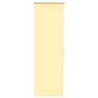 vidaXL Roller Blind Blackout Yellow 40x150 cm Fabric Width 35.7 cm Polyester