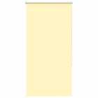 vidaXL Roller Blind Blackout Yellow 65x175 cm Fabric Width 60.7 cm Polyester