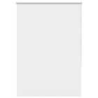 vidaXL Roller Blind Blackout White 90x150 cm Fabric Width 85.7 cm Polyester