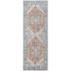 Livabliss River Machine Washable Oriental Boho Burnt Orange Runner Rug (80 x 220 cm)
