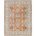 Livabliss Avni Machine Washable Oriental Boho Burnt Orange Area Rug (66 x 115 cm)
