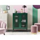 Beliani Cabinet WAKATIPU Metal Green