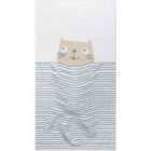 Livabliss Catnap Kids Machine Washable Brown/Beige Bedroom Area Rug (80 x 150 cm)