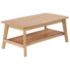 Beliani Coffee Table TULARE Light Brown