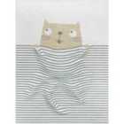 Livabliss Catnap Kids Machine Washable Brown/Beige Bedroom Area Rug (120 x 170 cm)