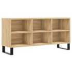 Vidaxl Tv Cabinet Sonoma Oak 103.5X30X50 Cm Engineered Wood