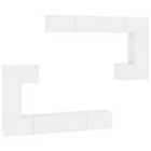 vidaXL TV Cabinet Concrete Grey 102x36x50 cm Engineered Wood