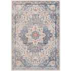 Livabliss Selma In- & Outdoor Oriental Boho Dark Blue Area Rug (120 x 170 cm)