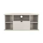 Welcome Furniture Ltd Bora Corner TV Unit in Kashmir Matt - Ready Assembled