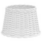 vidaXL Lamp Shade White Ã?40x26 cm Wicker