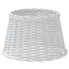 vidaXL Lamp Shade White Ã?45x28 cm Wicker
