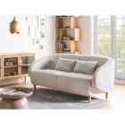 Beliani Sofa UMEA Fabric Light Beige