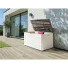 Beliani Storage Box MILIES 116 cm 60 cm White